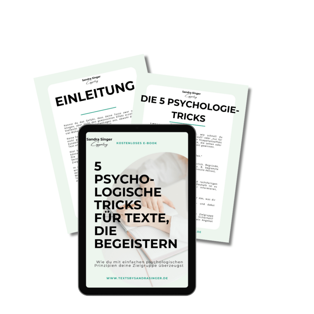 Teilansicht des eBooks für 5 psychologische Tricks